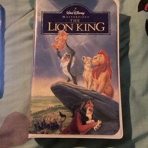 The Lion King vintage VHS Tape Walt Disney Masterpiece
